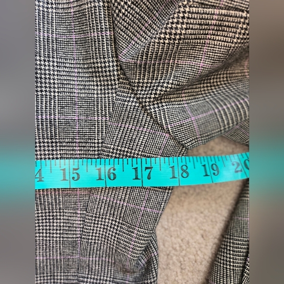 AQUASCUTUM LONDON British Luxury 100% Wool Grey Women's Blazer. Size 10 - Picture 14 of 15